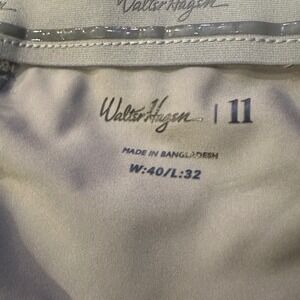 Walter Hagen Mens 11 Series Grey Golf Pants 40x32 Performance Trousers